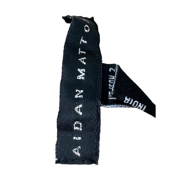 Aidan Matton Sheer Illusion Teal Sequin Gold Beaded Sleeveless Dress Womens Sz 2 - Picture 12 of 13